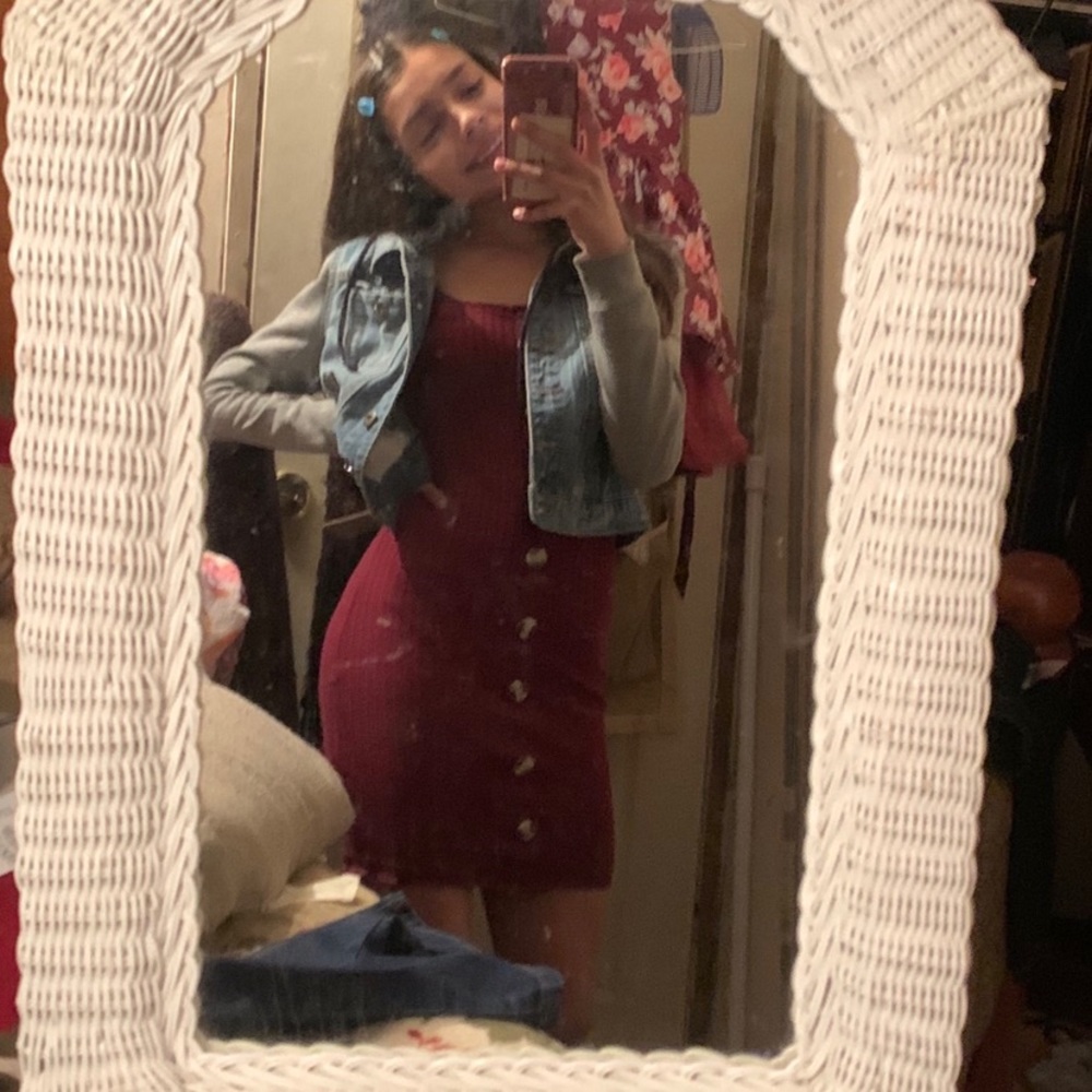 a dress